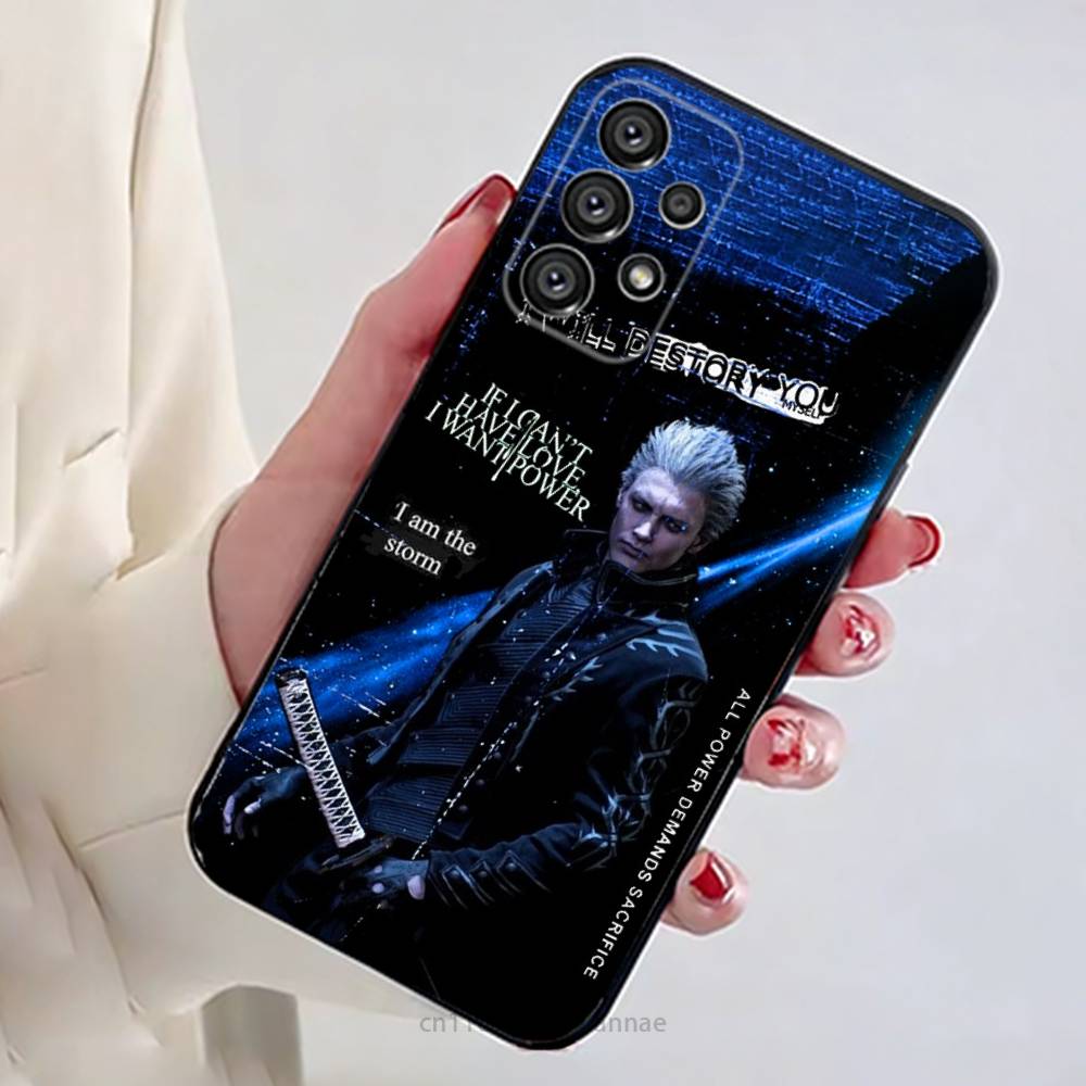 Dante D-Devil M-May Cry D-DMC2 Phone Case for Samsung Galaxy A73,23,53,33,14,24,13,72,22,52,32,54,A34 Soft Cover