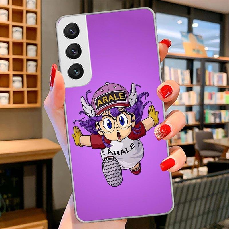 Dr Slump Arale Anime Cover Phone Case For Samsung Galaxy S26 S25 Edge S24 Ultra S23 S22 Plus S21 S20 FE Soft Fundas Shell Galaxy