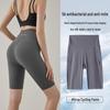 Lulu Women's High Waist Shark Yoga Shorts - Thin, Summer Sports Cycling Pants