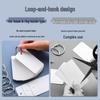Compact White Cardstock with Handwritten English Words - Pocket-Sized Message Cards for High School Memory Books