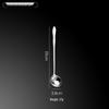 304 Stainless Steel Long Handle Stirring Spoon - Ideal for Ice, Coffee, Milk Tea, Honey, and Seasoning.