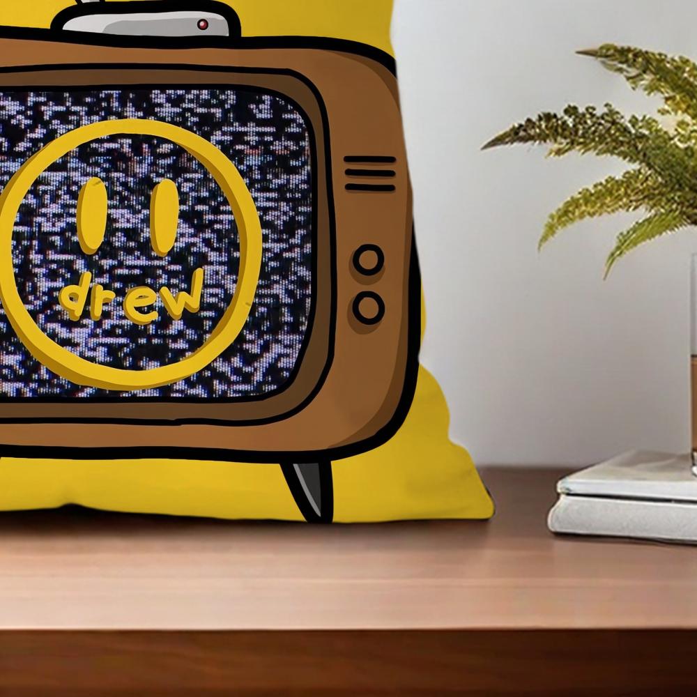 Fashion Brand Cool For Bedroom Car Coffee Shop Room Soft and Living Room D-Drew H-House Sofa Decorative Pillow Cover Case