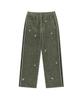 Sun Love Velor Twinkle Track Pants Khaki
