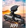 TiESFONG Car Dash Cam 4 Channel A99 FHD 1080P For Car DVR 360°Auto Video Recorder Night Vision WiFi Support 24H Parking Monitor
