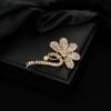 Gold & Diamond Vintage Butterfly Brooch - Versatile Women's Pin Jewelry