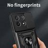 For Xiaomi Poco X6 Pro 5G/Redmi K70E 5G Case PC+TPU Anti-drop Phone Cover with Slide Lens Window