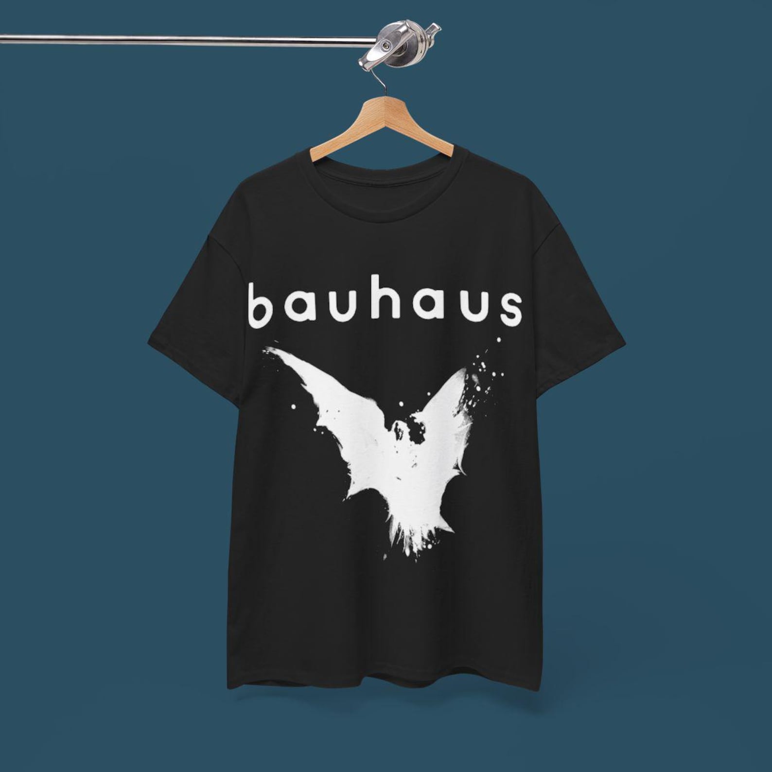 Bauhaus Band T shirt - Goth Post Punk Rock - Asylum Party The Cure Siouxsie And The Banshees 4XL