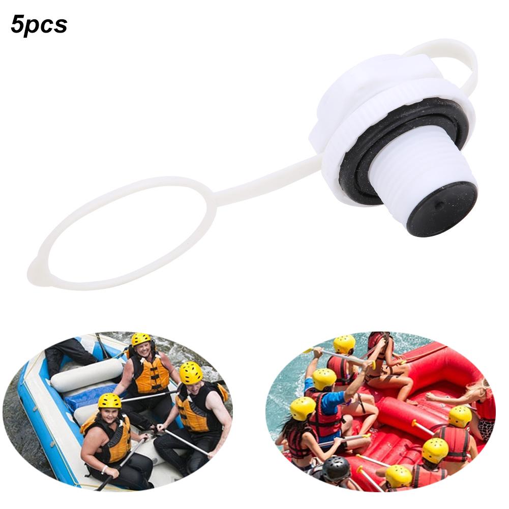 ( 5PcsCelsiusSet ) 2 in 1   Valve Nozzle Inflatable Boat Valve Screw Nozzle Without Base