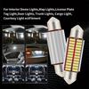 1 adet 12V C5W 31mm 36mm 39mm 41mm 4014 Araba Feston Işıkları Oto İç Mekan Tavan Lambası Okuma Ampulü Beyaz