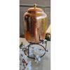 Hammered Design Copper Water Pot with Stand, Storage & Kitchenware, Health Benefits, Volume-4 LTR