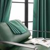 Moderne einfache einfarbige Verdunkelungsvorhänge für Schlafzimmer, schalldichte Hotelvorhänge