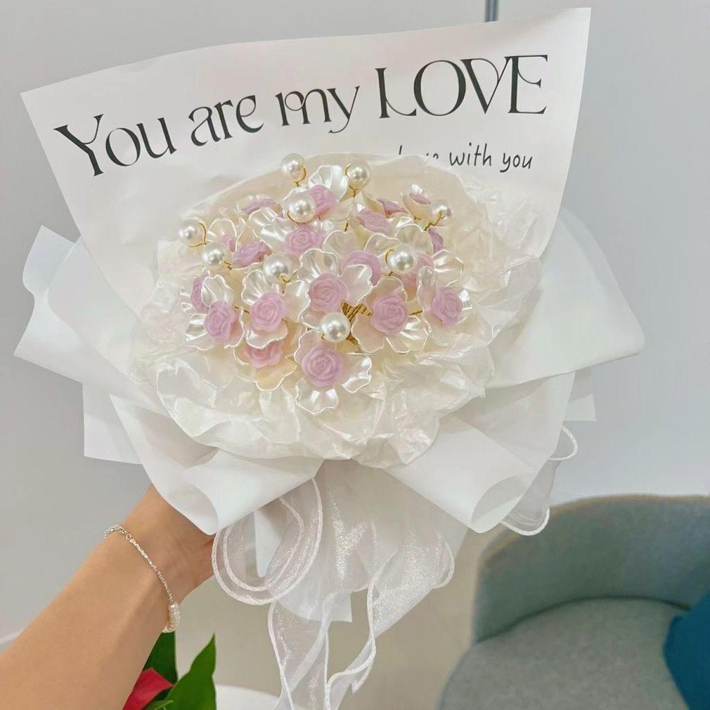 Beautiful DIY Rose Bouquet Kit for Bestie, Girlfriend, or Teacher’s Day Gift