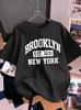 Brooklyn Est 1631 New York Prints TShirt Unisex Summer Short Sleeve T Shirt Comfortable Soft ONeck Tops Basic Clothes