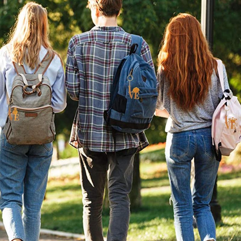 Silikonform für Schlüsselanhänger in Buchstabenform mit Liebeszeichen und Loch für selbstgemachte Dekoration, Kunstharzguss, Anhängerform, Valentinstag