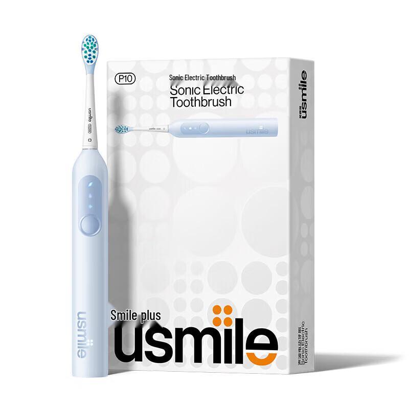 usmile P10 Sonic Electric Toothbrush with 365-Day Battery CN plug (adapter included)