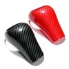 For Mercedes W204 W212 Carbon Fiber Style ABS Gear Shift Cover Car Stickers 1pcs
