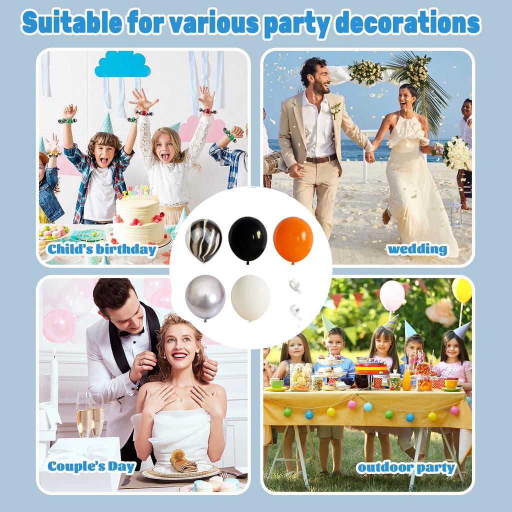 96Balloons 10 Inches, Suitable For Boys And Girls' Birthdays, Baby Parties, Gender Revealing, Wedding Decoration