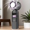 Draagbare Handventilator met LED-Display, 100 Snelheden, 360° Koeling, Opvouwbaar Oplaadbaar voor Reizen