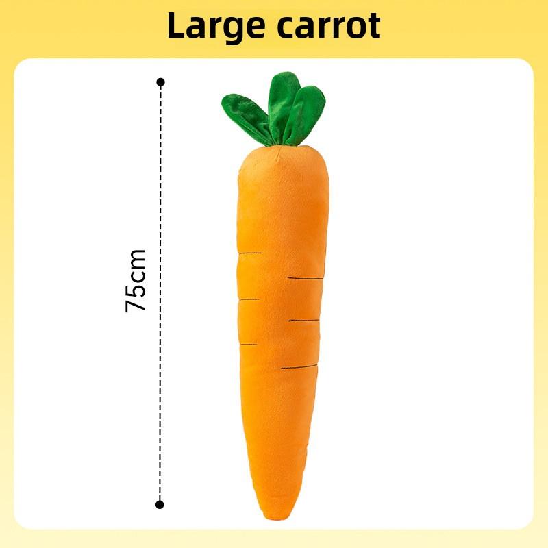 Pet Dog Sound Carrot Modeling Toy Self-hi To Relieve Boredom, Bite-resistant and Wear-resistant, Universal Dog Toy for All Dogs