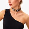 Pu Leather Heart Choker - Adjustable Gothic Necklace - Punk Collar Gift For Women