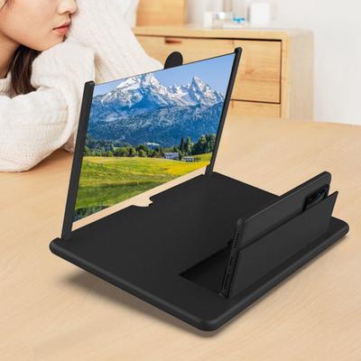Yousheng 10/12-Inch Screen Magnifier for Cell Phone Foldable Phone Screen Amplifier Adjustable Height Screen Enlarger for All Smartphones