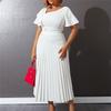 Temperament Waist Slimming Dress