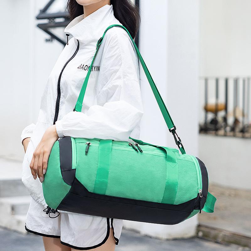 The same style for men and women,, outdoor sports, basketball bag, wet and dry separation belt, shoe compartment, fitness bag, can cover the tie rod.