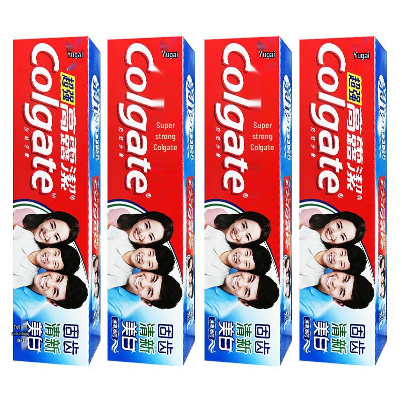 Colgate Cavity Protection & Strengthening Toothpaste, 4-Pack