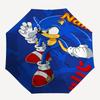 Custom Name Sonic Theme Automatic Umbrella, Lightweight & Portable, 8 Rib, Perfect for Outdoor Travel, Birthdays, Christmas, Gifts.