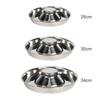 Dog Bowl Stainless Steel Slow Feeder Dog Bowl 26cm Diameter Gift