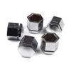 BSP631 5 Pieces Car Wheel Bolt Screw Cover 1008209, 90343694 Silver Color Plastic Cap for Vauxhall Opel GM 22.30 Mm* 17 Mm