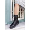 Women's Genuine Leather Thick Outsole Winter Boots