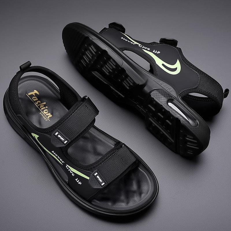 Air Cushion Sandals Men's Summer Men's Sports Beach Shoes Non-slip Summer Cool Slippers