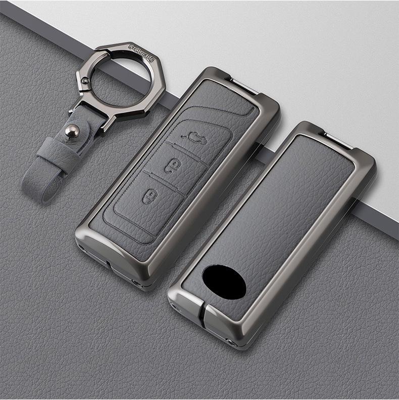 Key Cover for 23/24 GAC Trumpchi M8, Master E9MAX - High-End Buckle Shell for Men and Women.