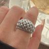Xiaomi 925 Sterling Silver Rings for Women Couple Minimalist Handmade Simple Web Ball Shape Ring Fine Jewelry Gift Prevent Allergy