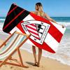 Athletic Club logo Print Beach Towel, Large Soft Quick Dry Towel for Beach Camping Swimming