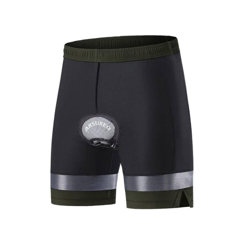 Mens Quick-Dry Loose Cycling Shorts With Padded Inner Mountain Biking Hiking Running Outdoor Sports