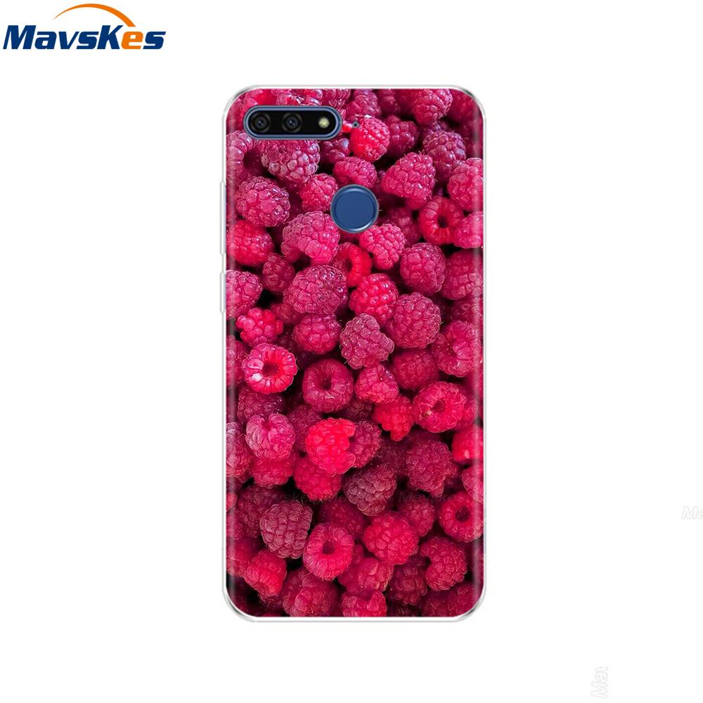 Case For Huawei Honor 7C Case On Huawei Honor7C 5.7 inch Soft Silicone Phone Cover For Huawei Honor 7C Aum-L41 TPU Cases Coque