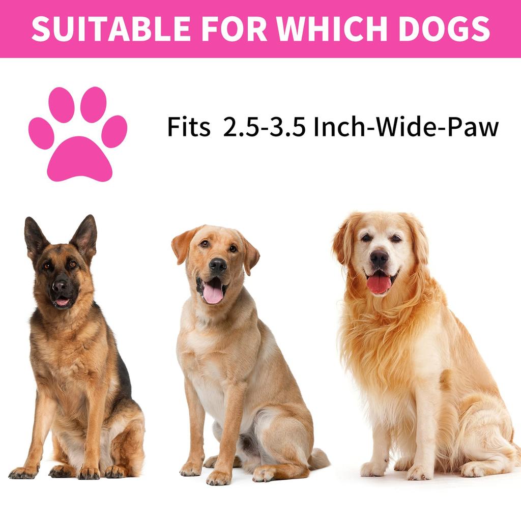 Dog paw big pink cleaner,