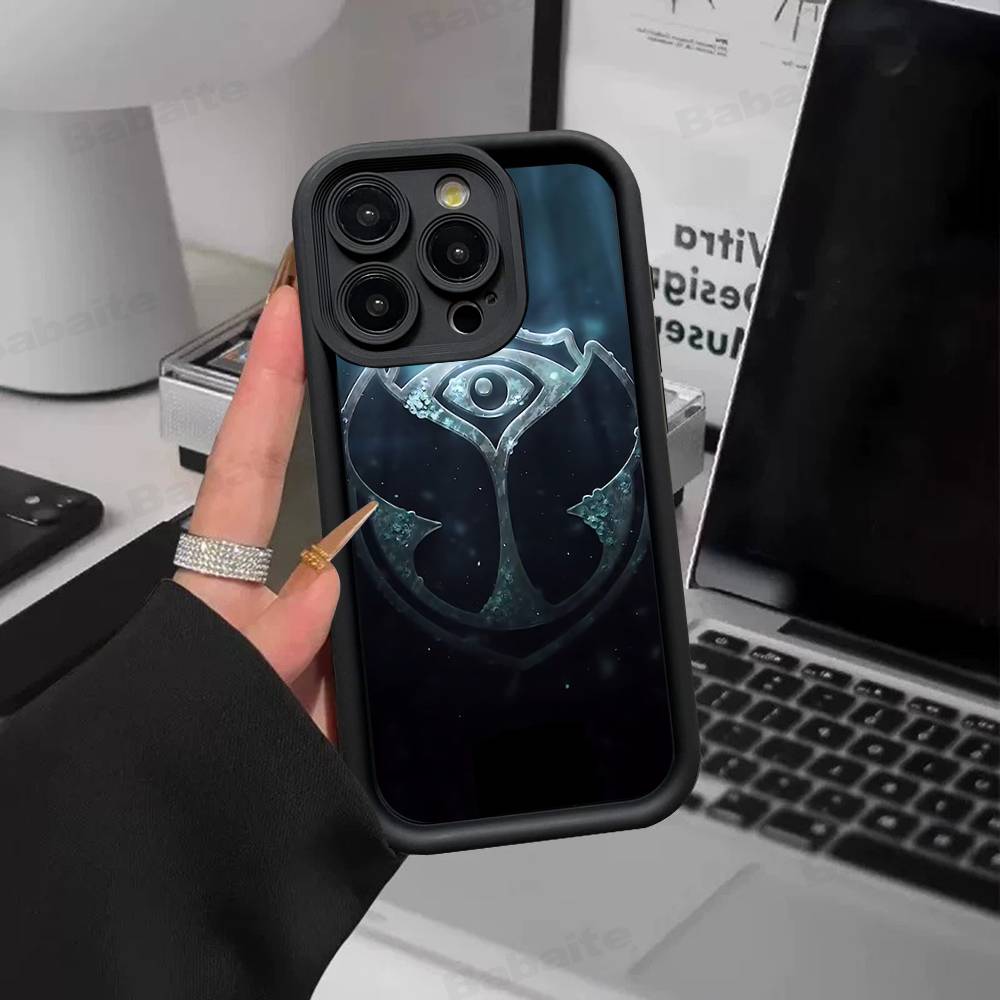 T-tomorrowland Logo Phone Case For iPhone 17 16 E 15 14 13 12 11 Pro Max Plus Back Cover
