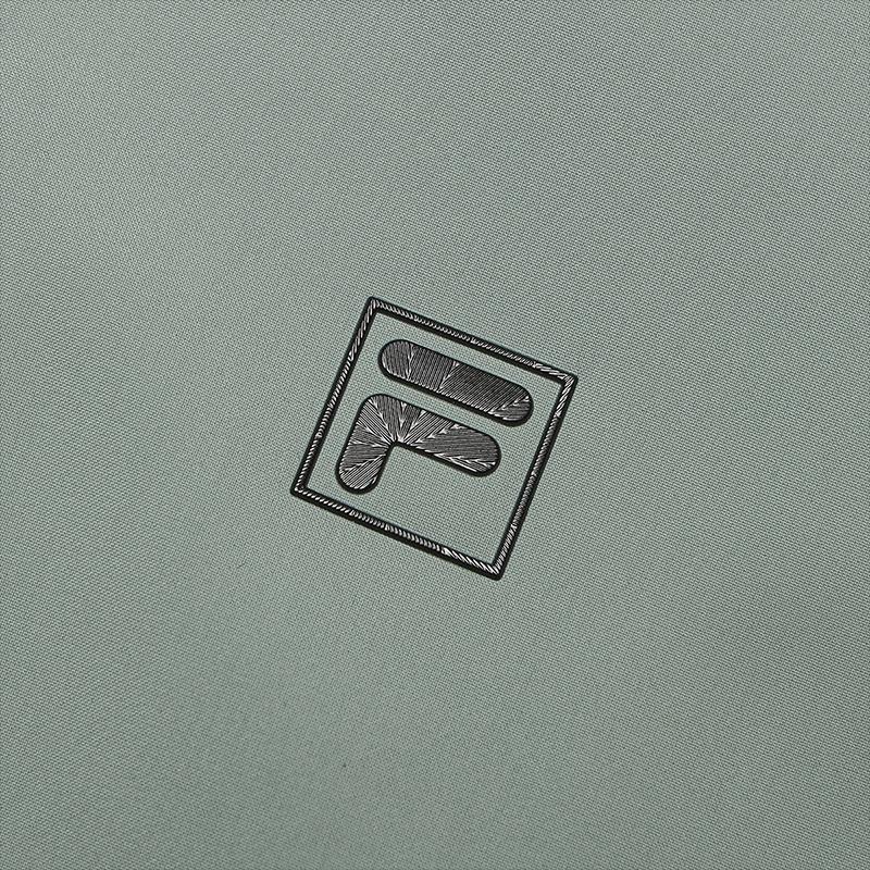 Fila Minimalist Hooded Jacket Men Jacket Gray Green F11M513704FGN