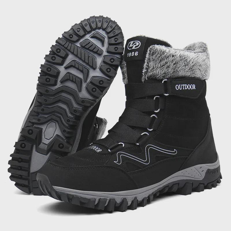 

Unisex Cross-Border High-Top Cotton Shoes 35-45 42