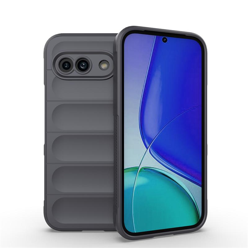 For Google Pixel 9A Case Silicone Liquid Cover Pixel 9A Cover Shockproof Rubber TPU Phone Protector Google Pixel 9A Case
