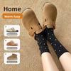 Women's Autumn New Pure Cotton Polka Dot Deodorizing Comfortable Tube Pile Socks