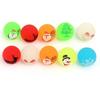 10pcs/set Glow In The Dark Christmas Elastic Ball Toys Christmas Decorations  Boys