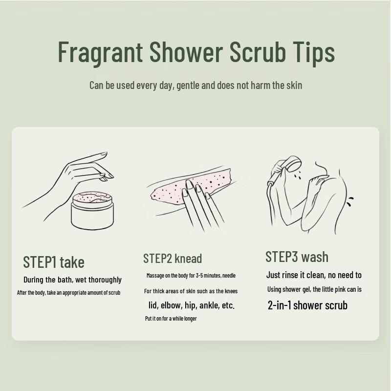 Banmutian Jasmine Ice Cream Body Scrub