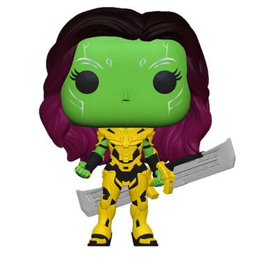 Was wäre, wenn Gamora mit Blade of Thanos Pop! Vinyl