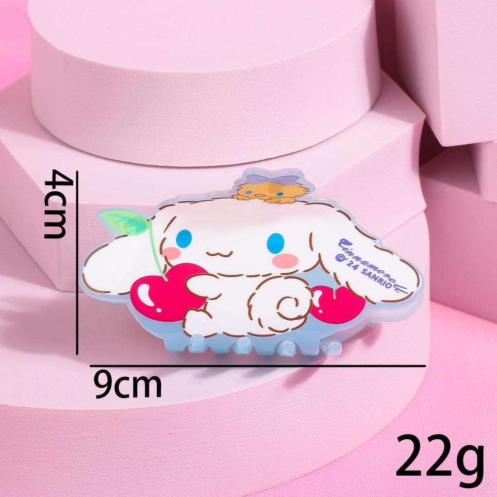 1PC/Random 3PCS Cute Sanrio Cinnamoroll Hair Clips and Exquisite Kuromi Hair Accessories