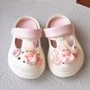 Labubu Girls' Summer clogs2026New Children's Princess Beach Sandals, Non-slip Soft Sole for Girls To Wear Outside