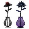 MOC Dahlienblüte Modellbausteine Tianzhu Pfingstrose Pflanze Romantischer Blumenstein Spielzeug DIY Kreatives Bouquet Heimdekoration Geschenk